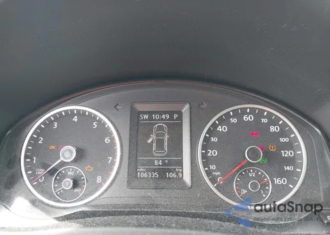 2012 Volkswagen Tiguan Se из США, поврежденный, VIN WVGAV7AX9CW607960